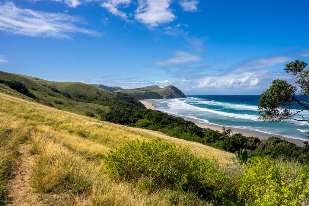 Wild Coast Hike along the beach