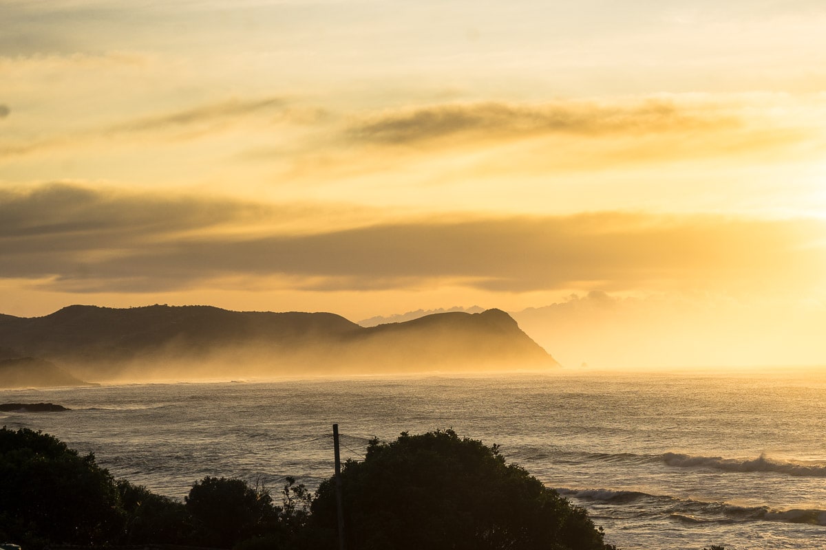 Sunrise over the Indian ocean