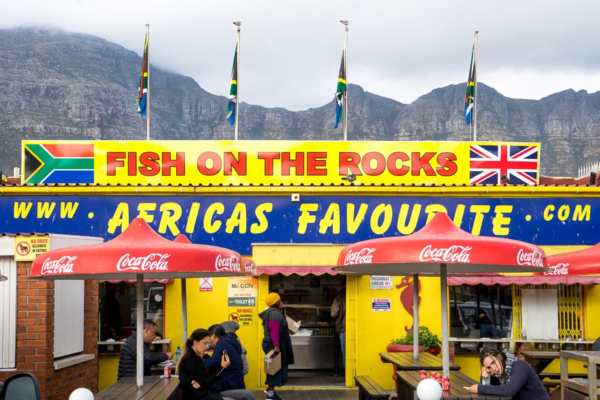Fish in the Rocks in Hout Bay