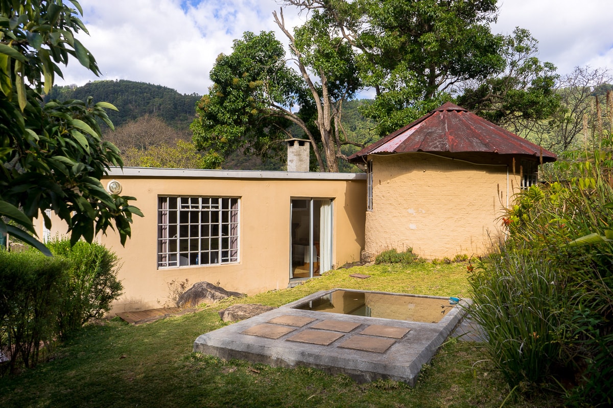 Trogon Cottage with a little splash pool in the garden is the perfect spot for a romantic getaway in Limpopo