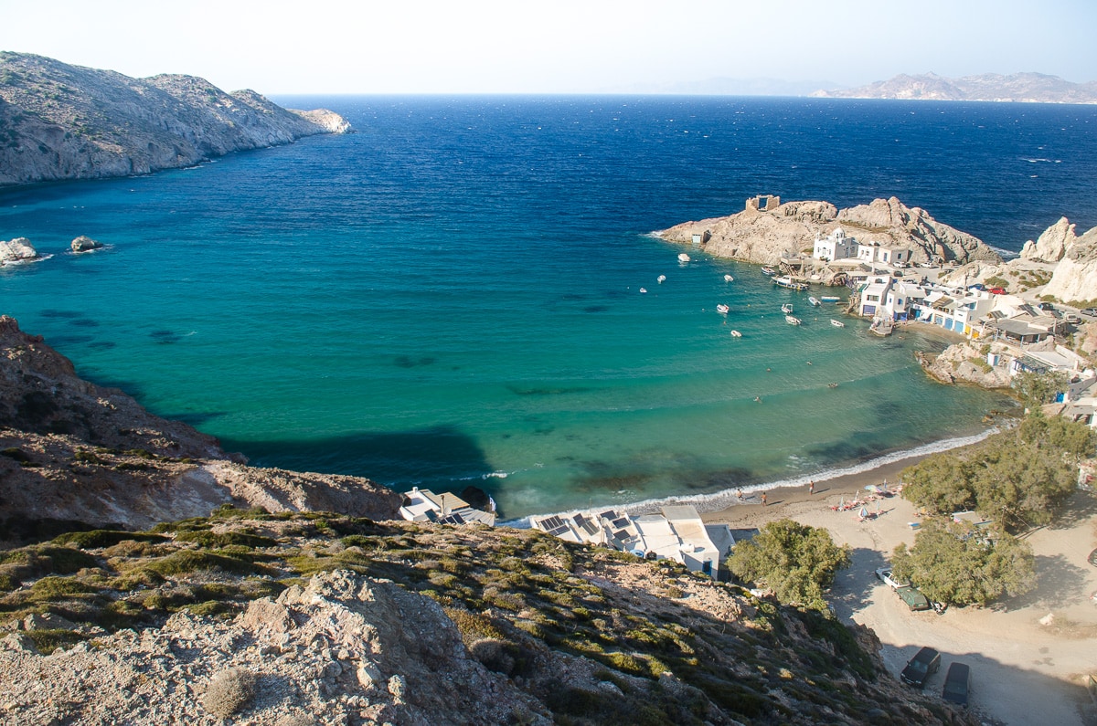 Firapotamos beach, Milos