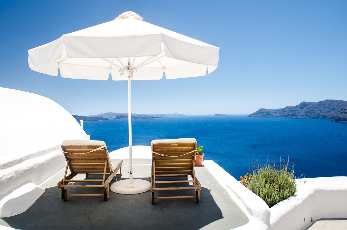 Santorini honeymoon