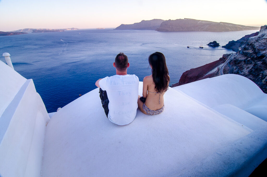 santorini honeymoon