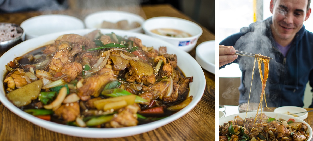 Andong Chicken (Jjimdak)