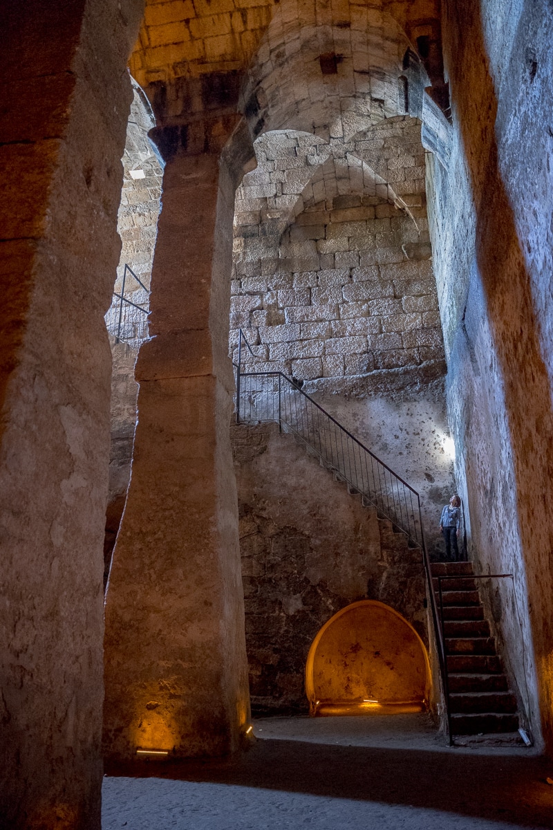 Bati Sarnıç (Western Cistern) in Dara Ancient City