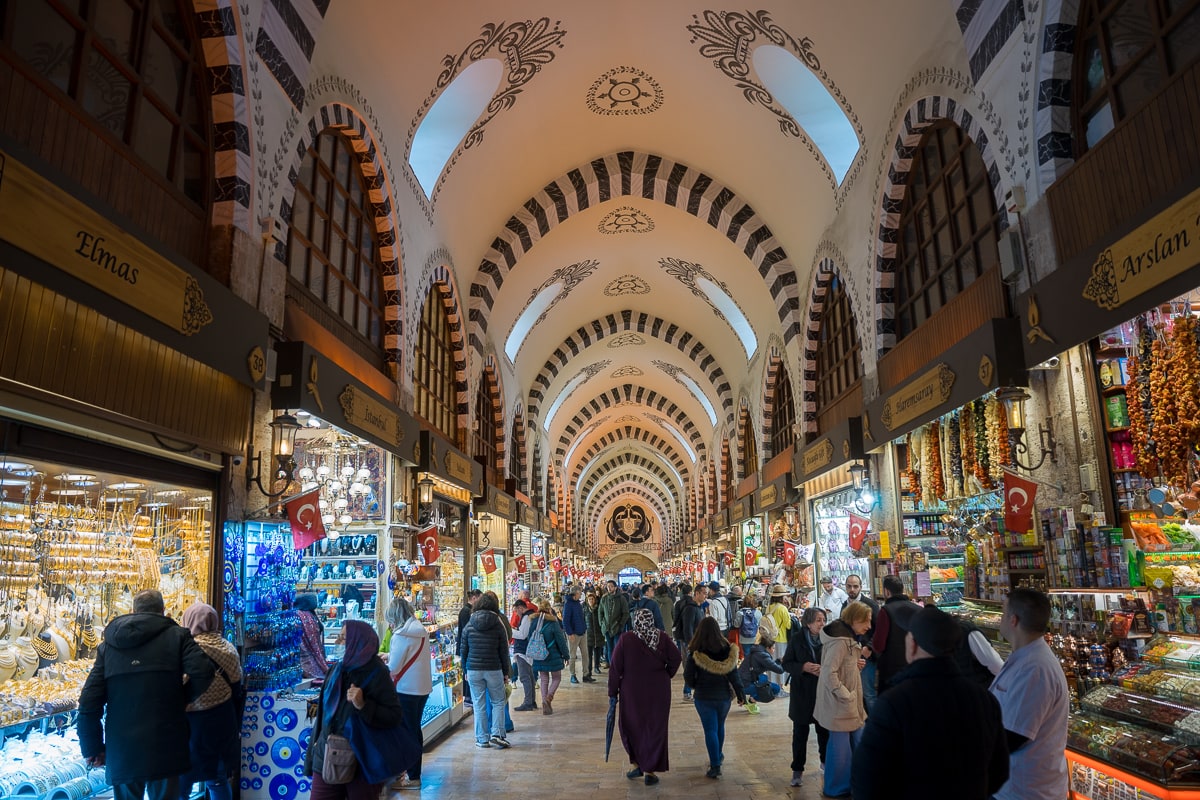 Spice bazaar in Istanbul