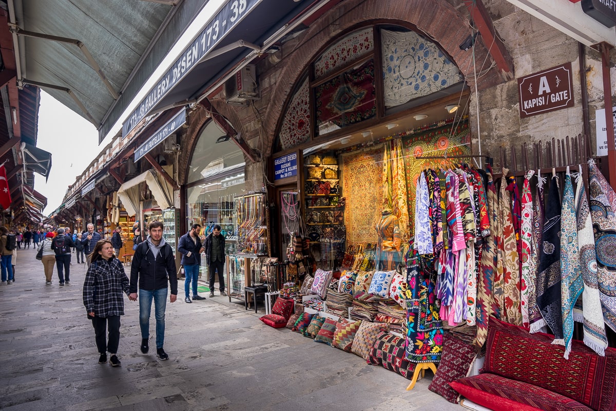 Arasta Bazaar in Istanbul