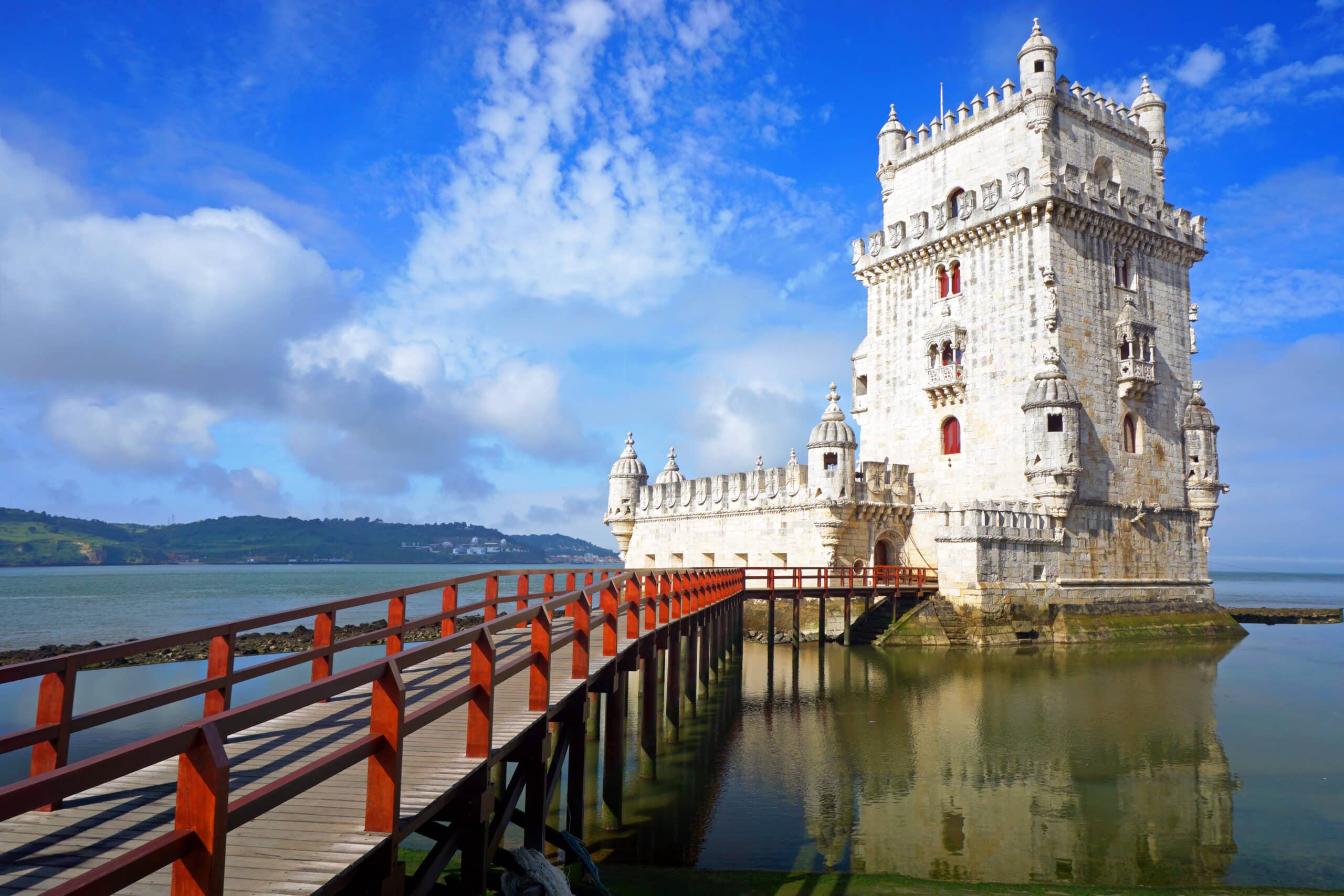 Belem Tower in Lisbon, Portugal