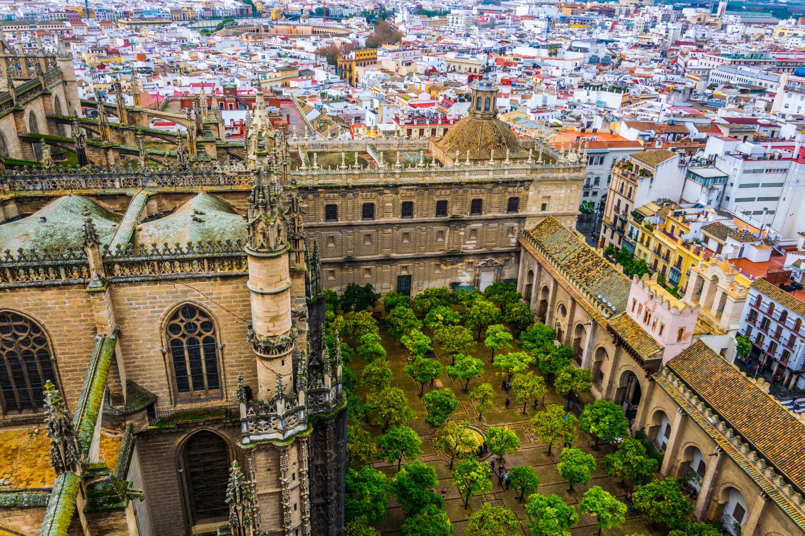 Seville Cathedral is a top European landmark to visit in Spain