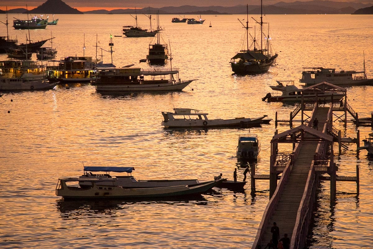 Sunset in Labuan Bajo