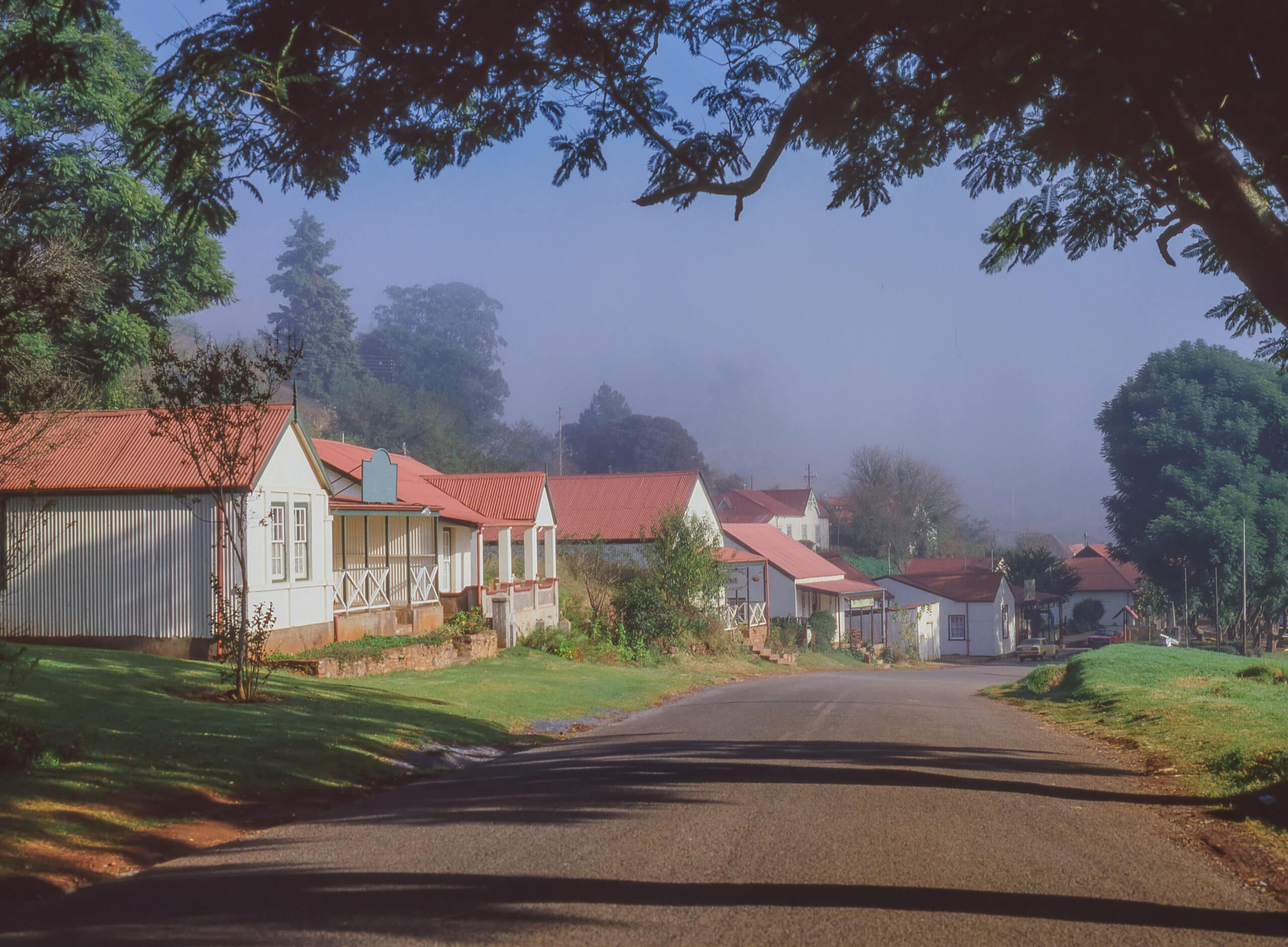 Early morning mist in Pilgrim's Rest