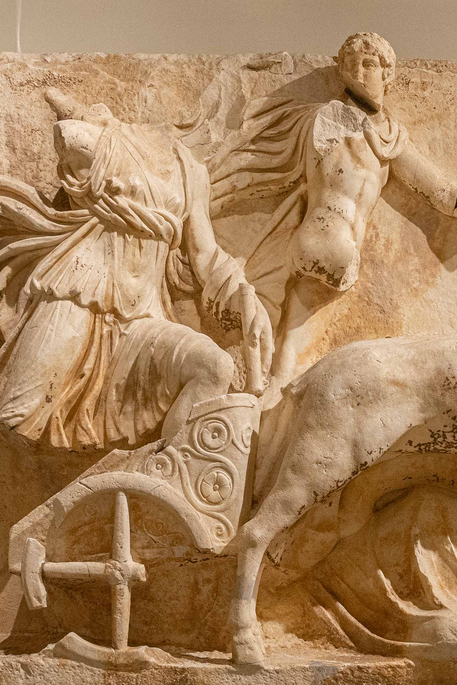 Marble relief, Ephesos Museum