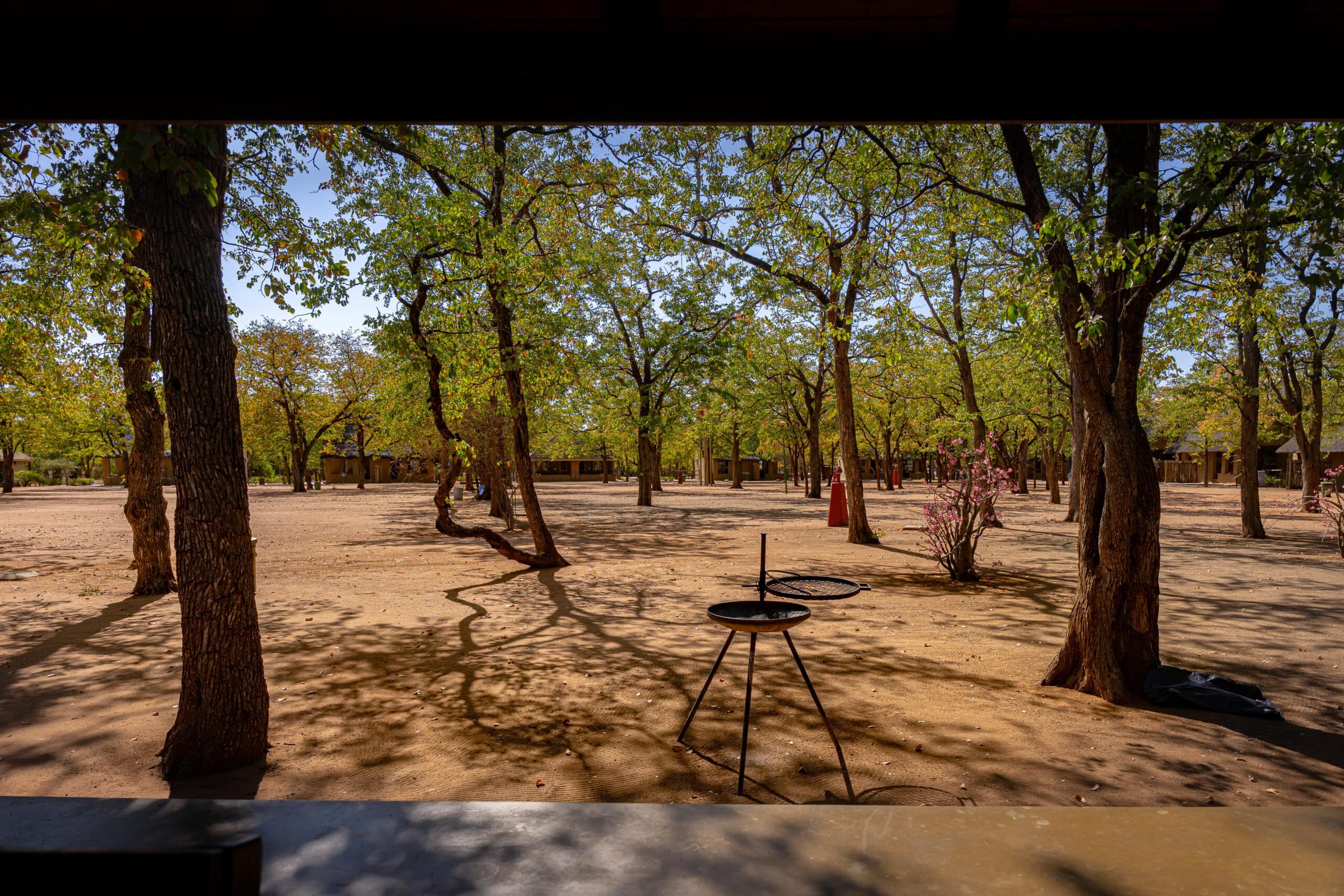 The view from my EH3 hut at Shingwedzi