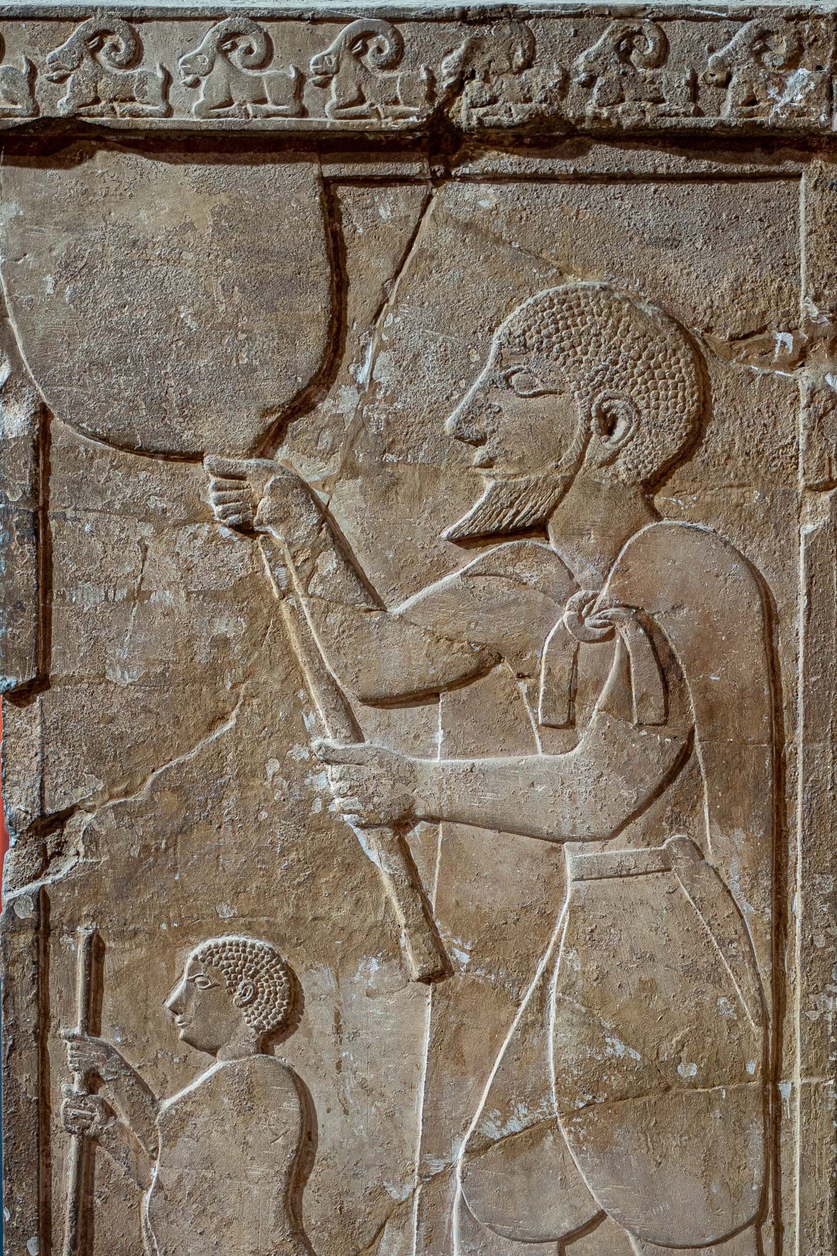 Stone Relief relic, National Museum of Ethiopia