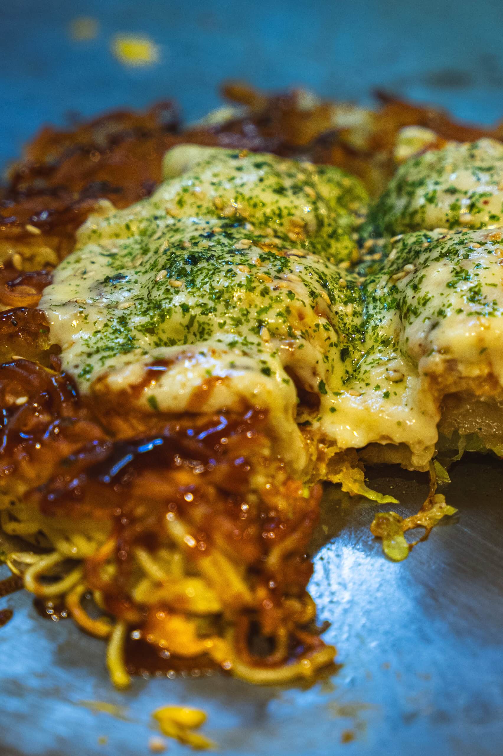 Okonomiyaki in Hiroshima