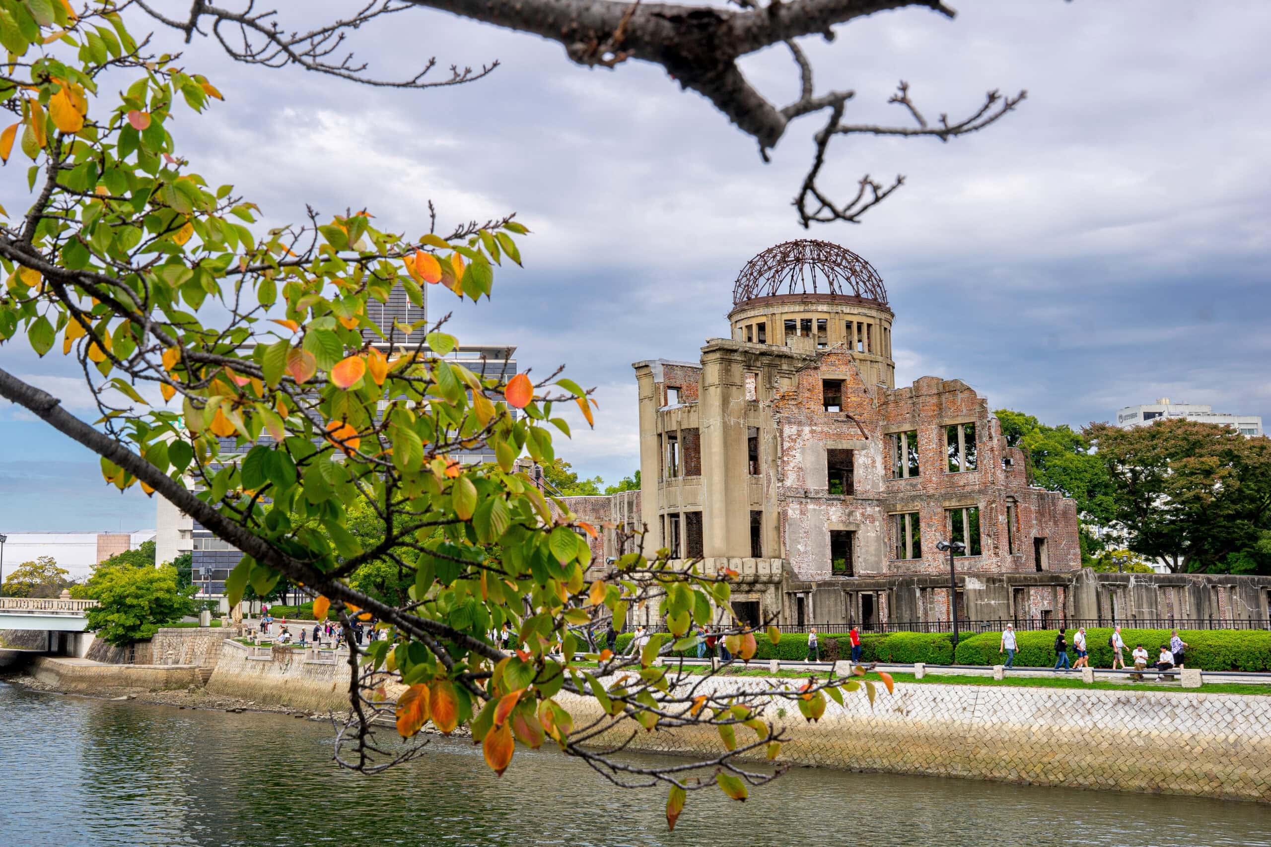 Atomic bomb dome in Hiroshima