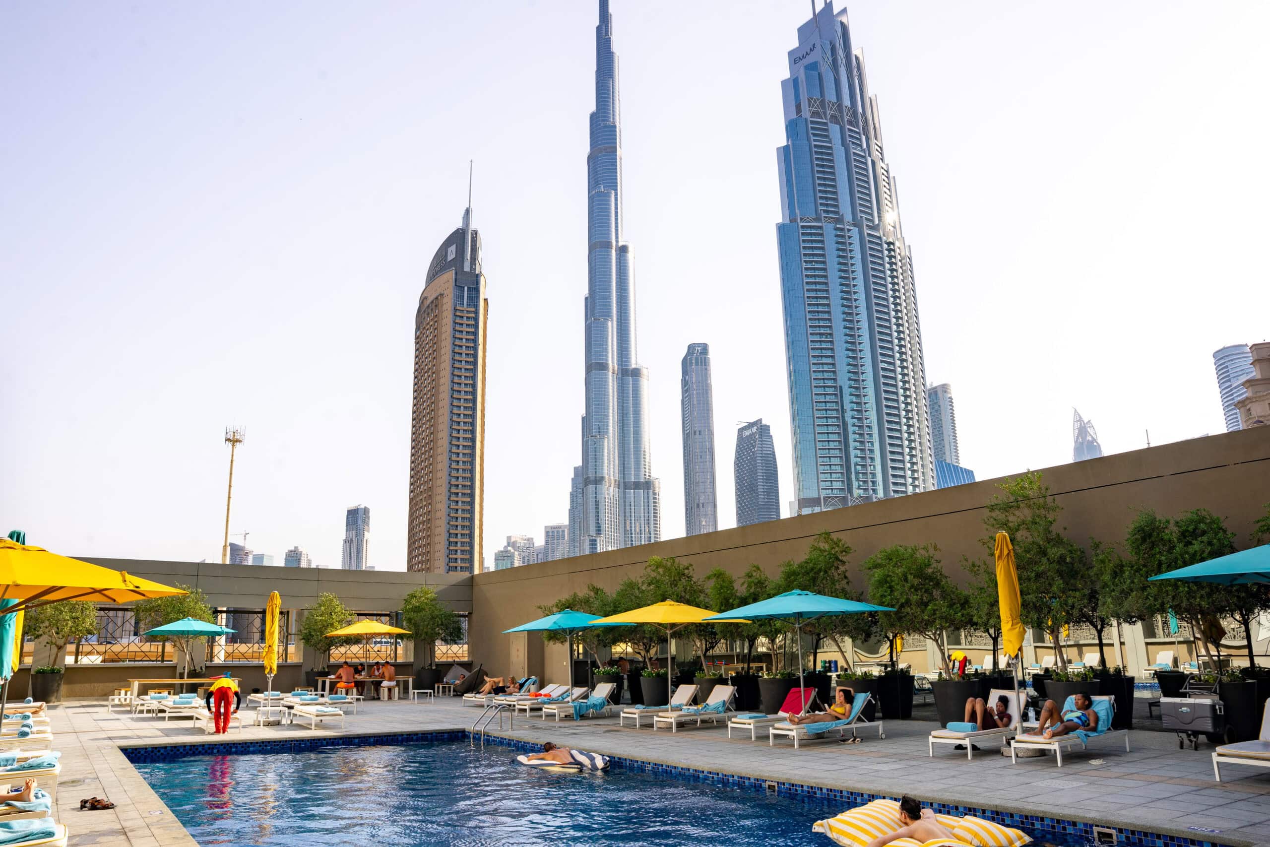 hotels in Dubai with pool under 200
