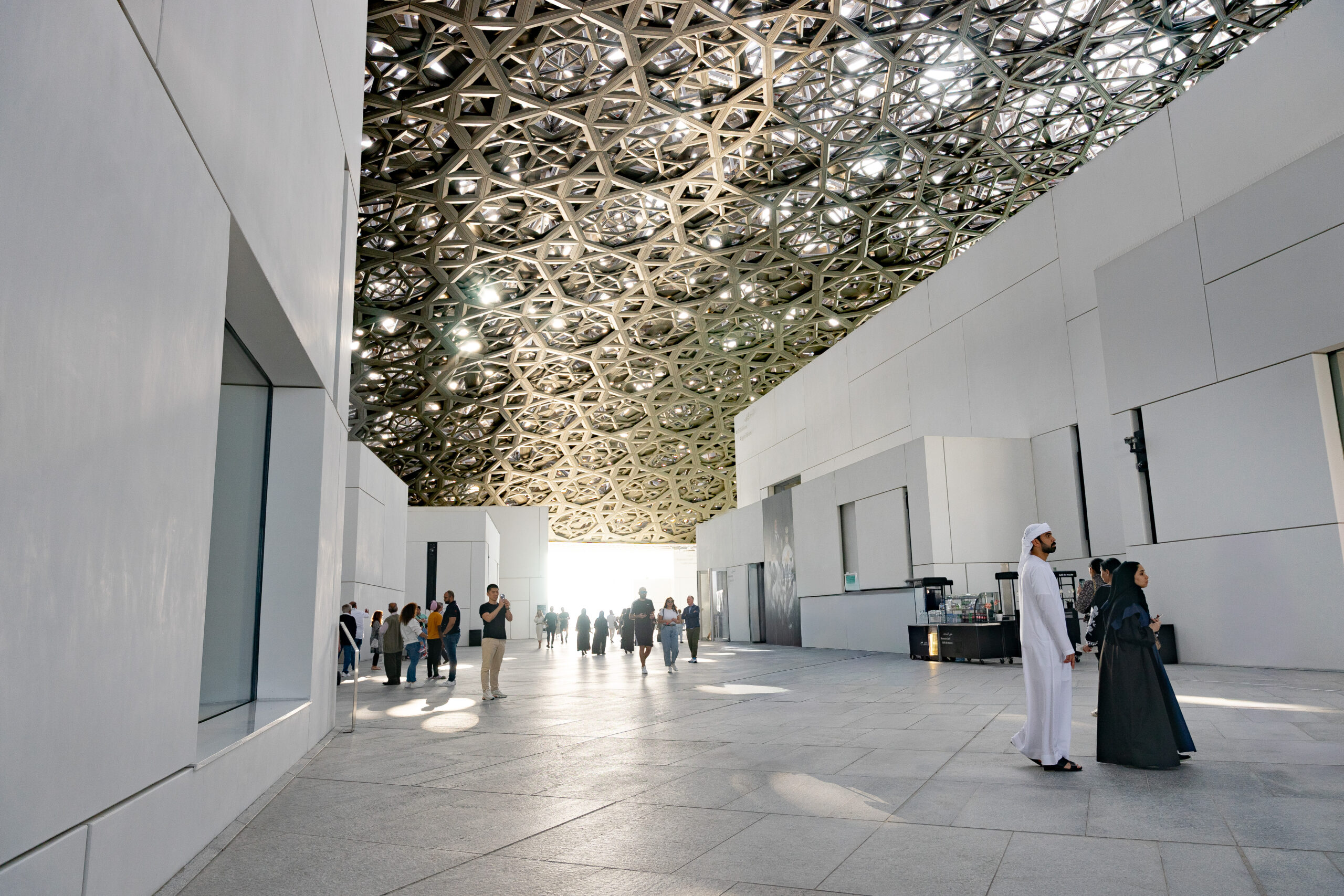 The Louvre Abu Dhabi dome