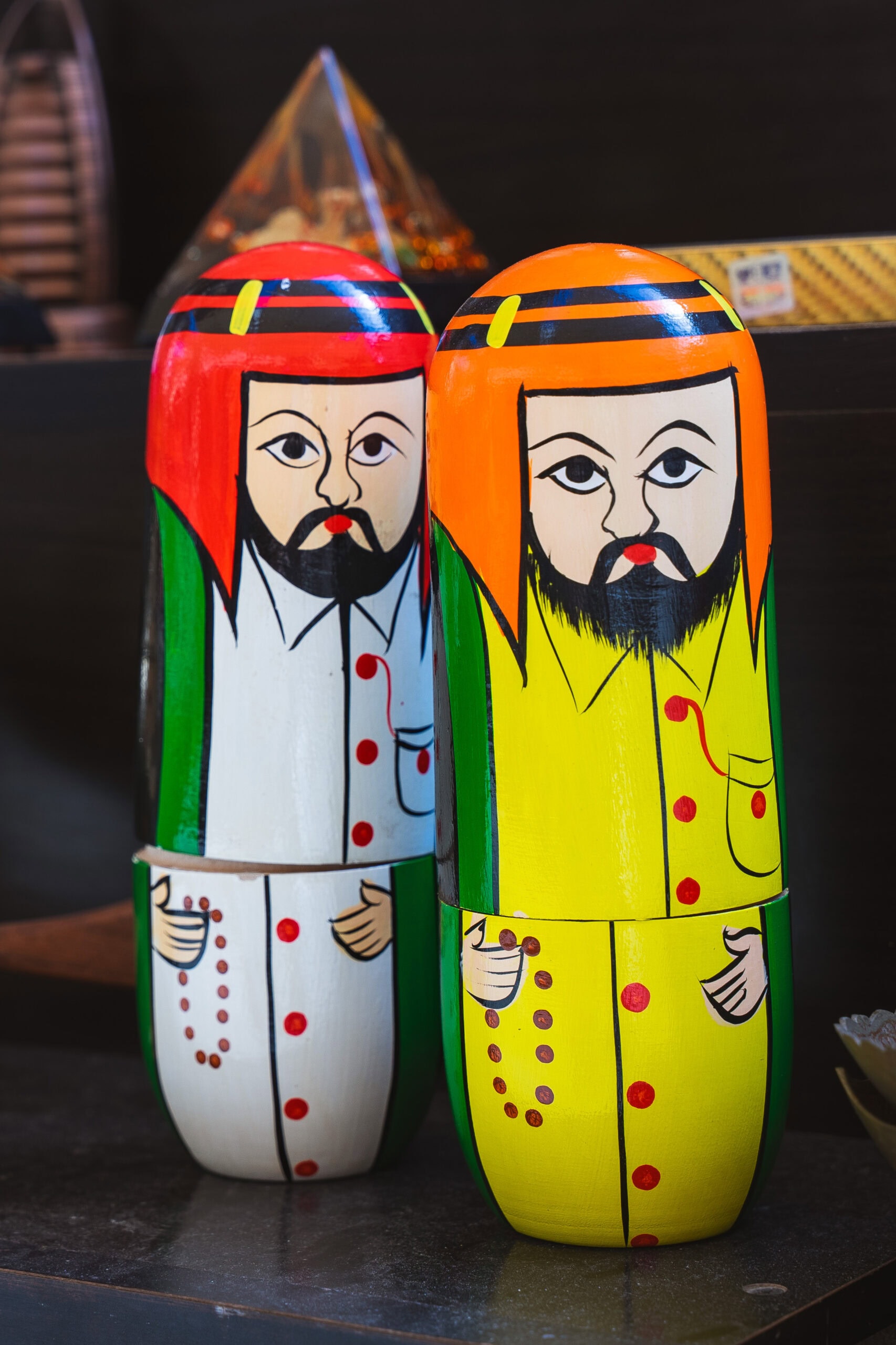 Souvenirs for sale in Al Seef