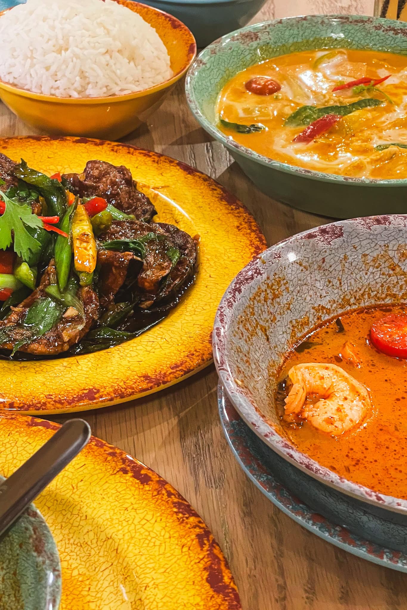 Thai food at Rosa's, JBR Dubai