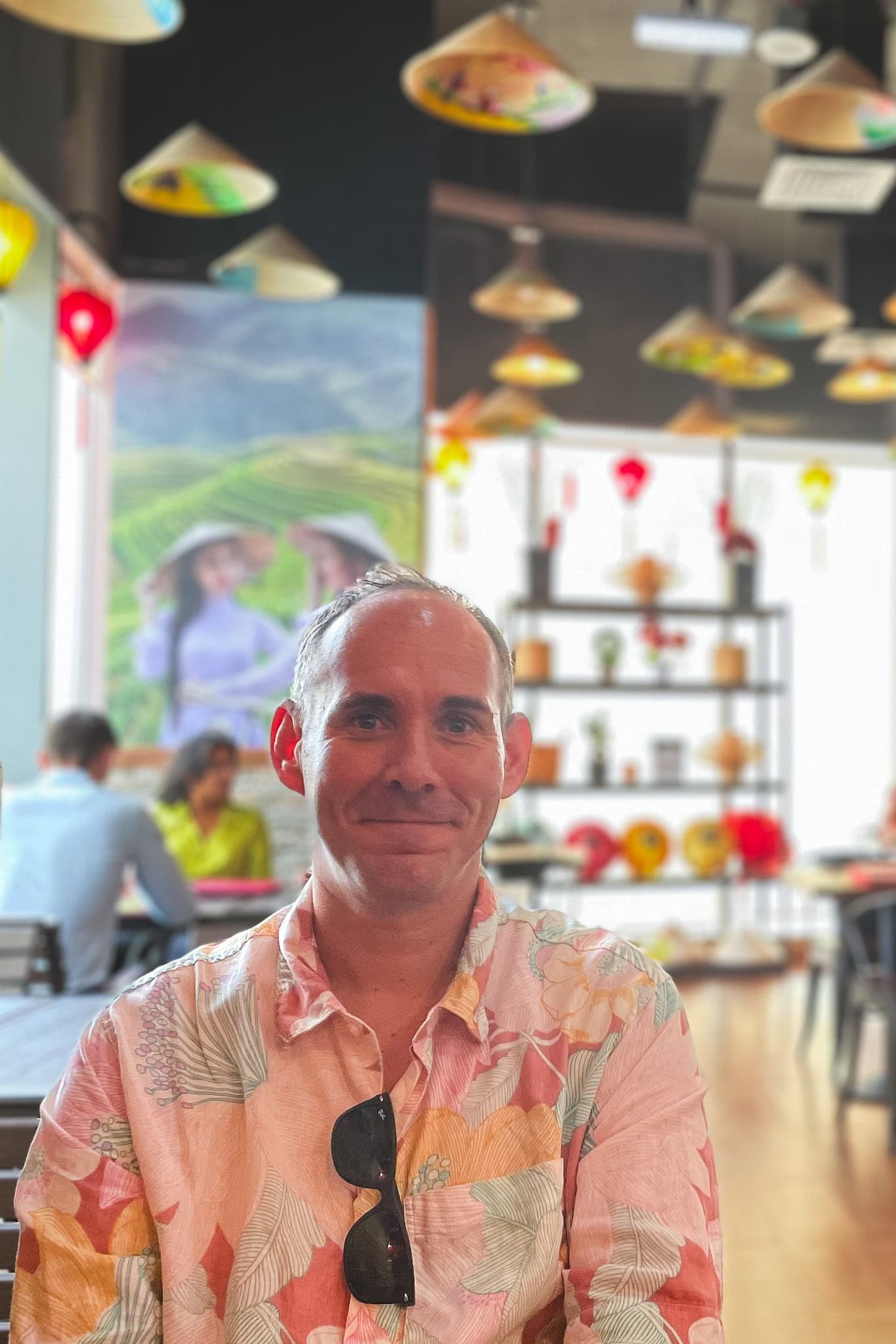 I am waiting for my food at Vietnamese Pho on Al Reem Island, Abu Dhabi