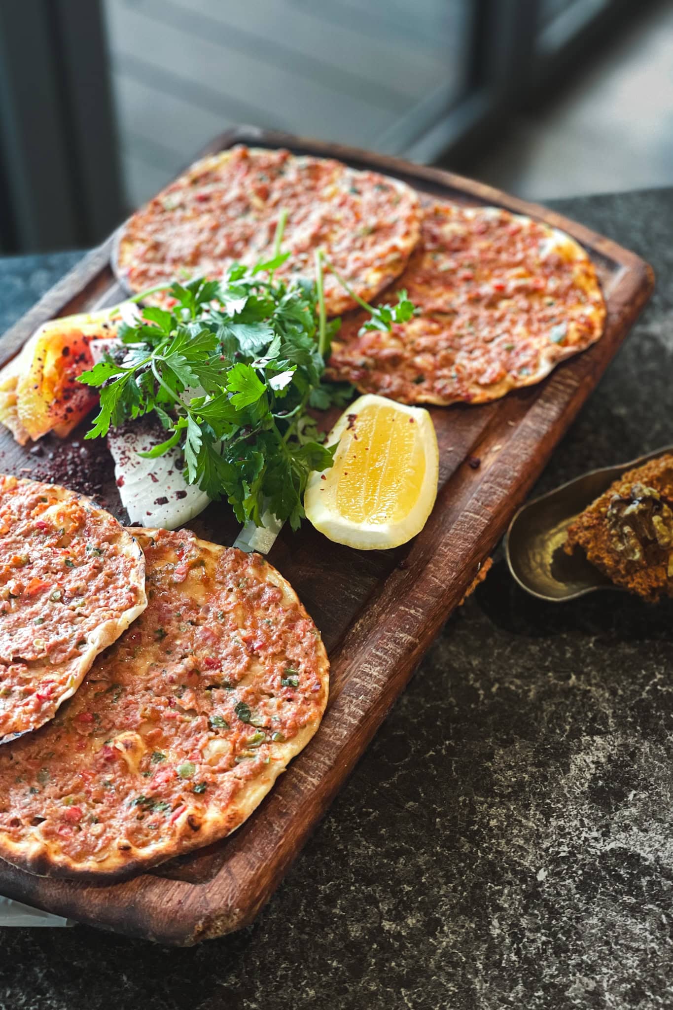 Lachmacun from Turkish Village in Jumeirah, Dubai