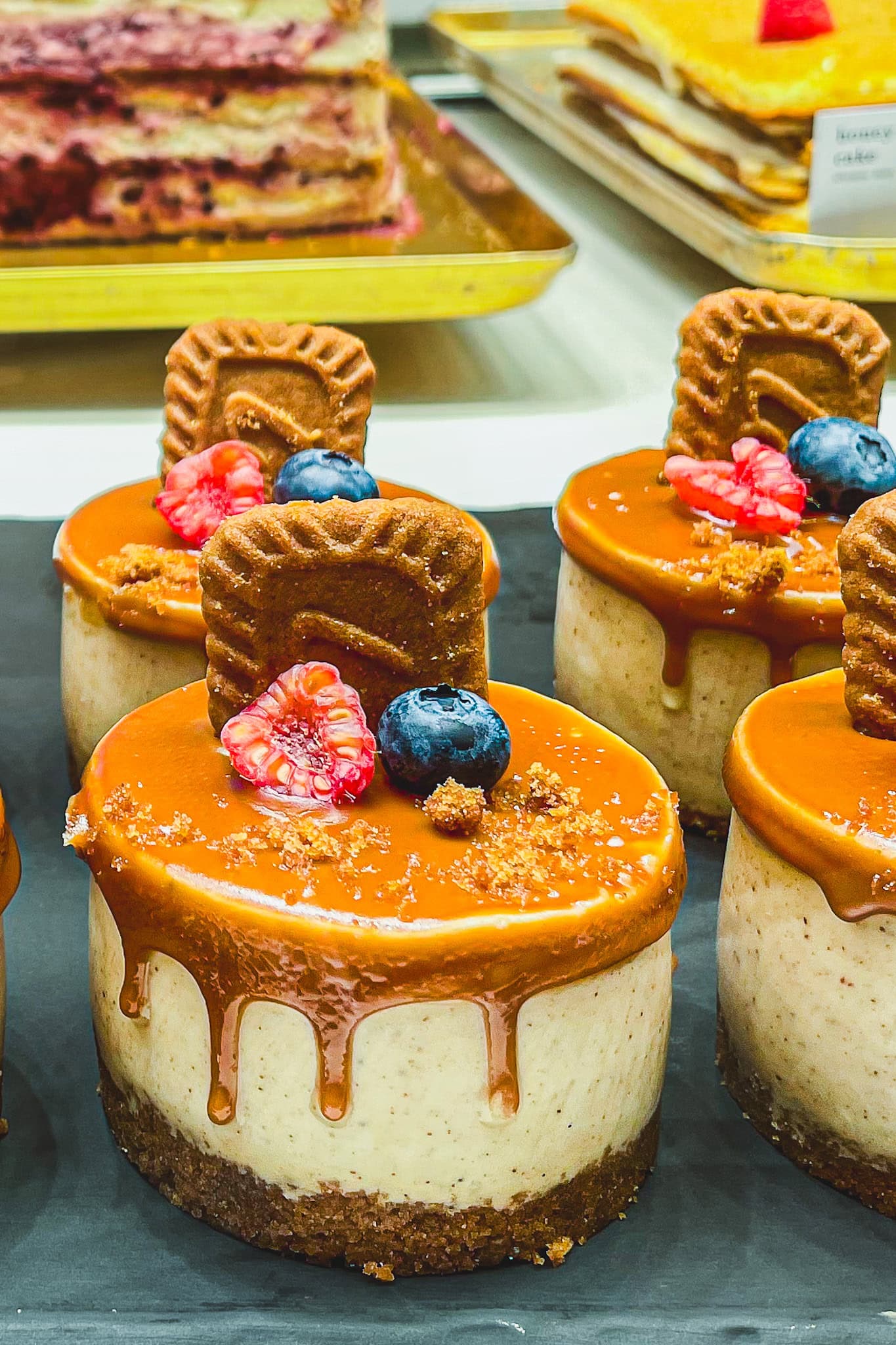 Cheese cake from from L'eto in Dubai Mall