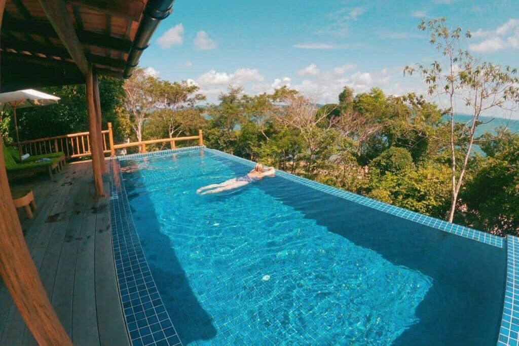 Green Bay Resort pool in Phu Quoc, Vietnam