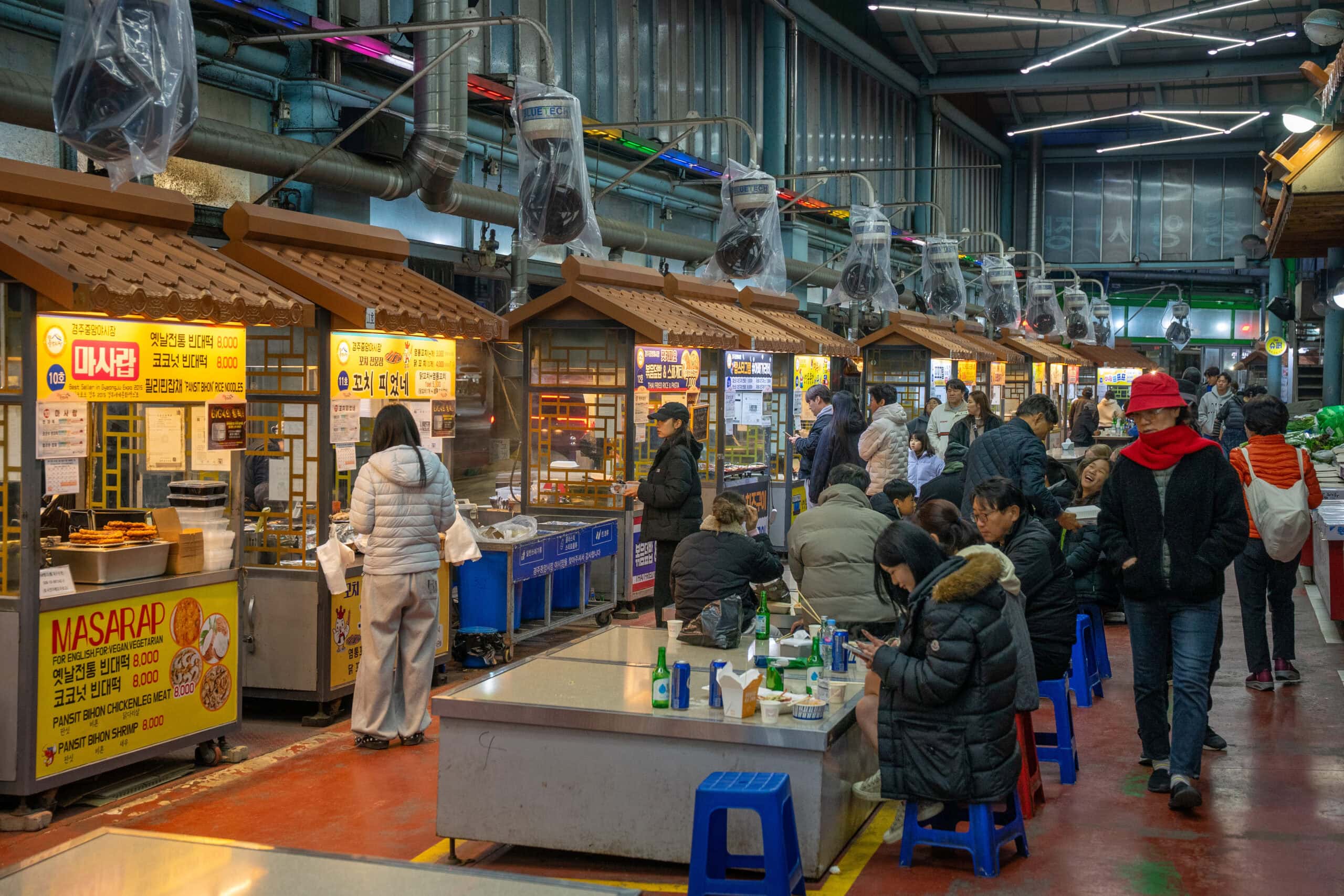 Jungang Market, Gyeongju night market