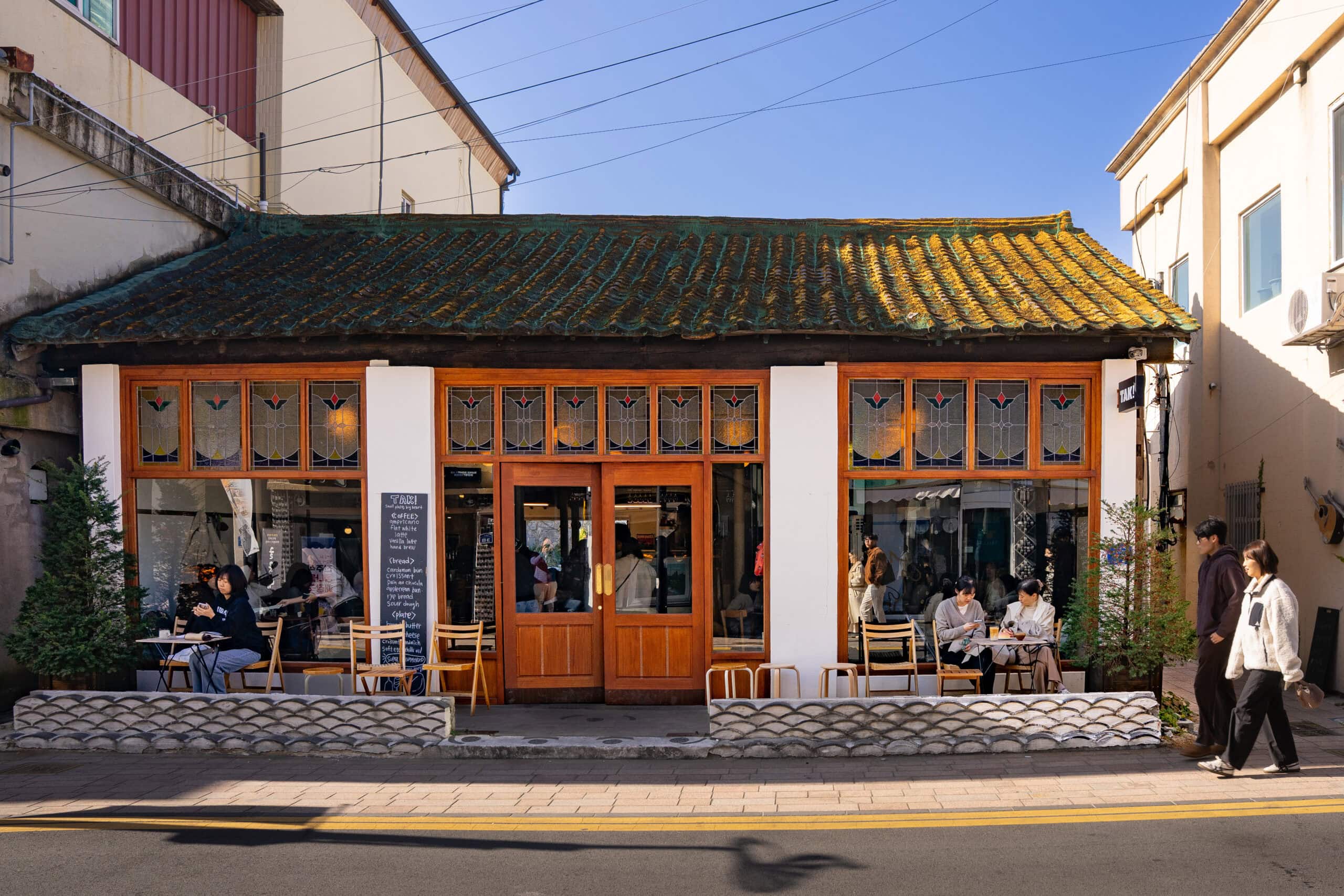 Tak!, a Nordic bakery / cafe where we had brunch during our two day trip to Gyeongju