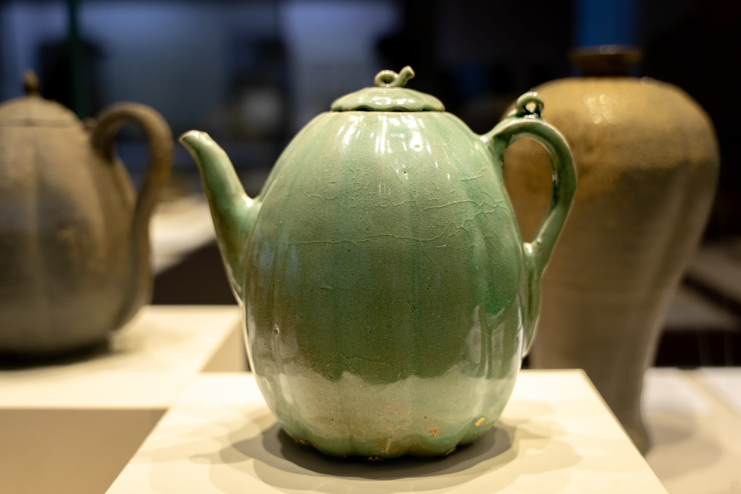 A Goryeo-era celadon in the National Museum of Korea