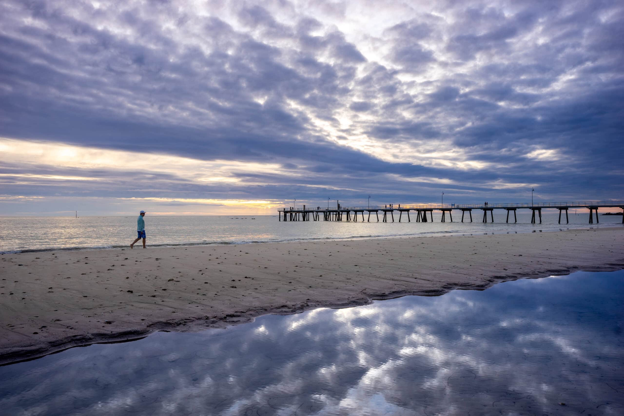 Glenelg Beach and jetty,