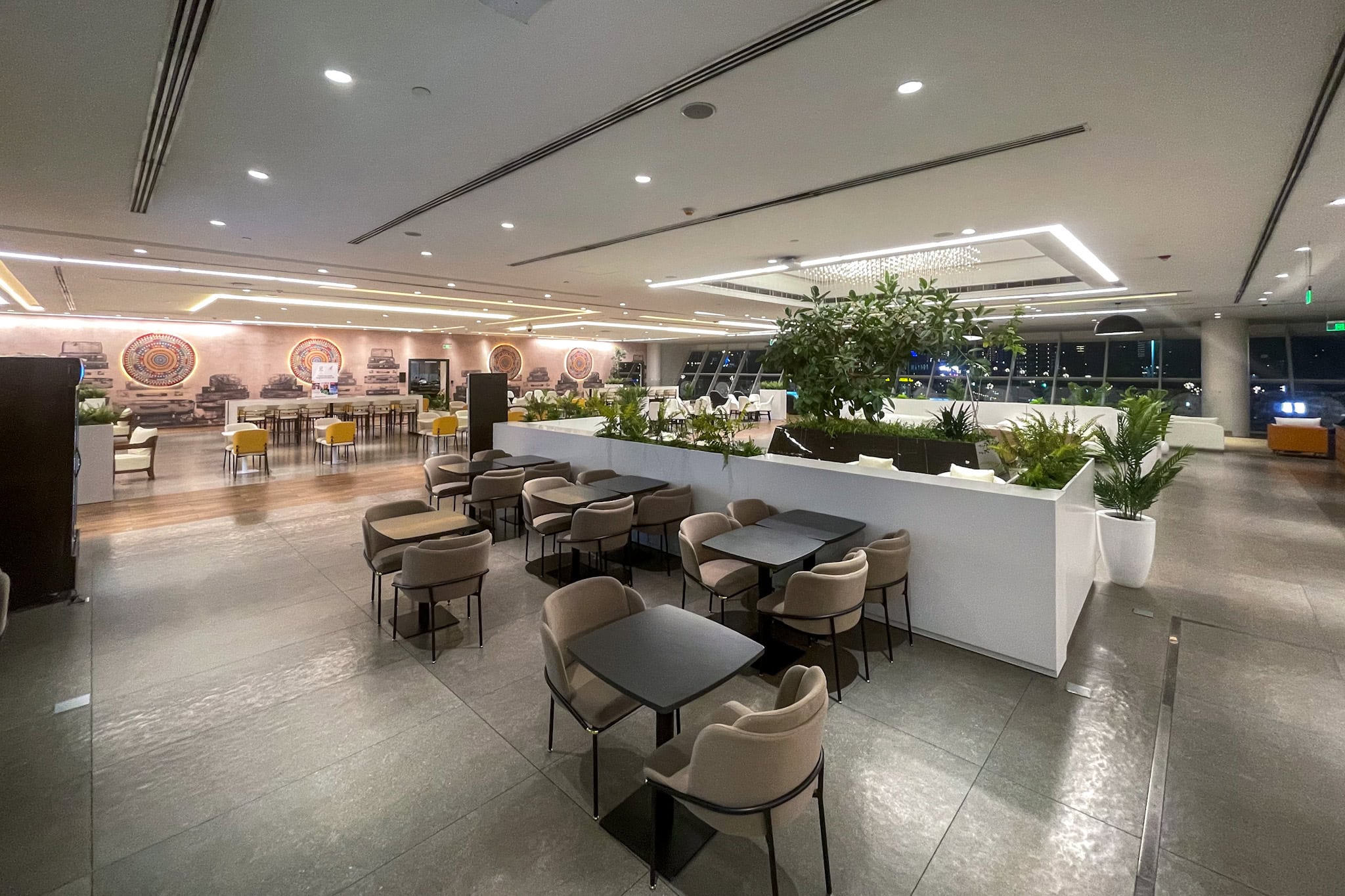 Cloud Nine Business class lounge in Addis Ababa